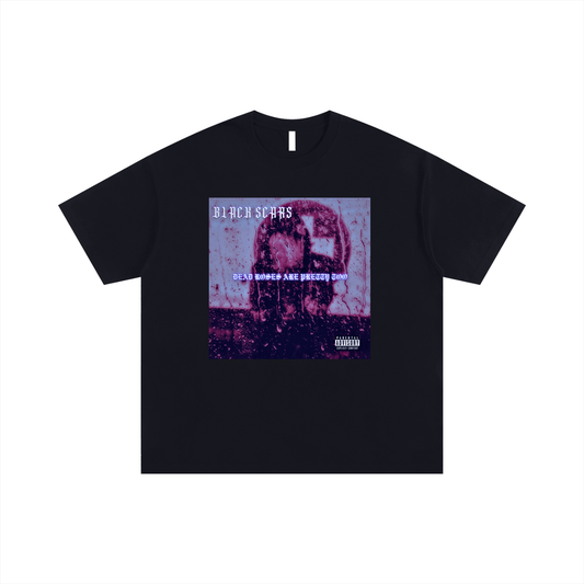 Black Scars Dead Roses Are Pretty Too Oversized T-shirt