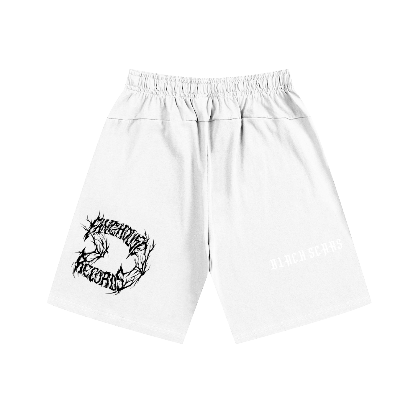 Black Scars Men's Essential Heavyweight Cotton Shorts