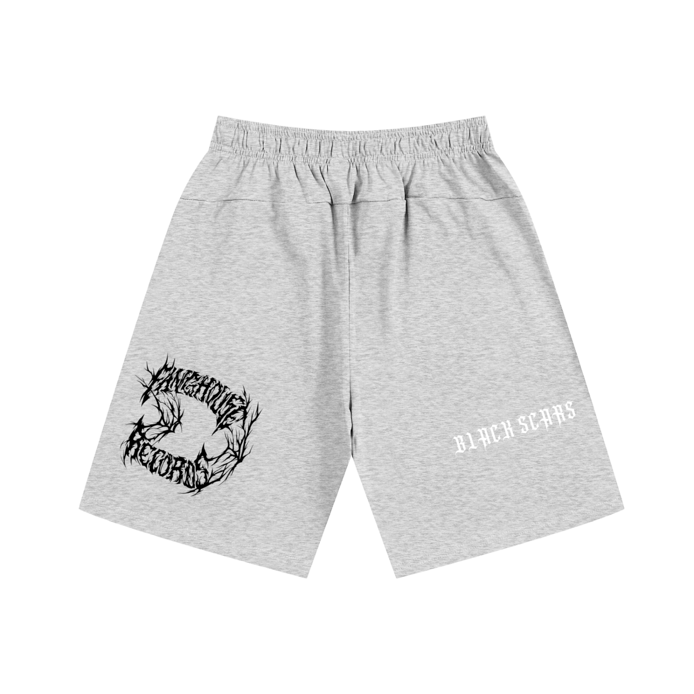 Black Scars Men's Essential Heavyweight Cotton Shorts
