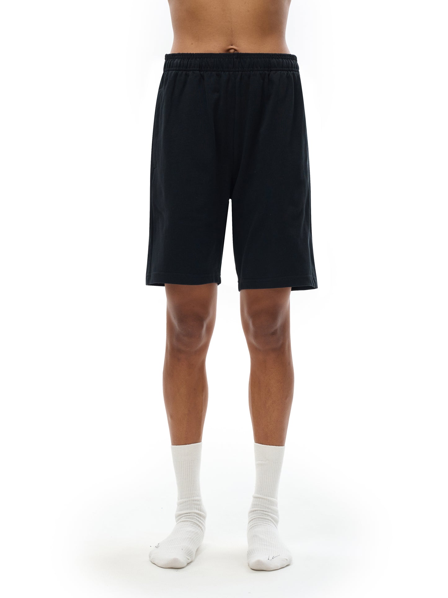 Black Scars Men's Essential Heavyweight Cotton Shorts