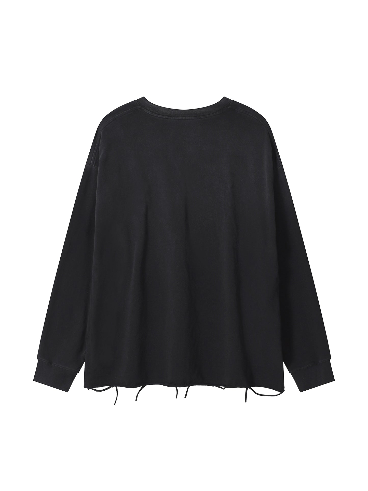 Black Scars Dead Roses Are Pretty Too Tracklist Snow Wash Raw Edge Cotton Sweatshirt